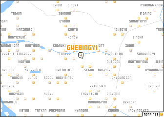 map of Gwebingyi