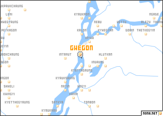 map of Gwegôn