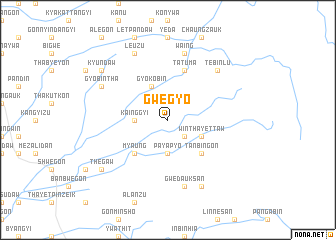 map of Gwegyo