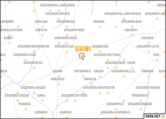 map of Gwibi