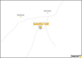 map of Gwung Tur