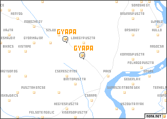 map of Gyapa