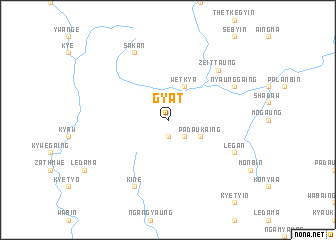 map of Gyat
