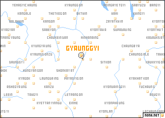 map of Gyaunggyi