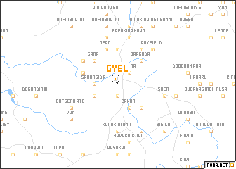 map of Gyel