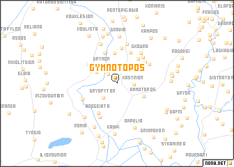map of Gymnótopos