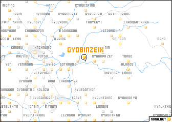 map of Gyobinzeik