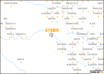 map of Gyobin