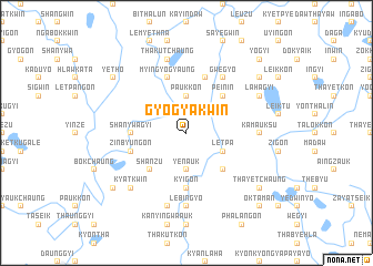 map of Gyogyakwin