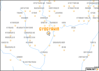 map of Gyogyawin