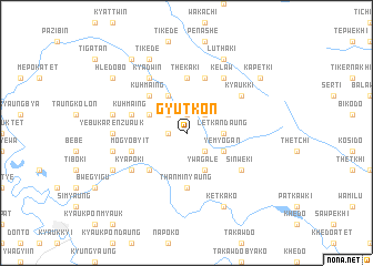 map of Gyutkon