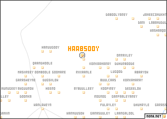 map of Haabsooy