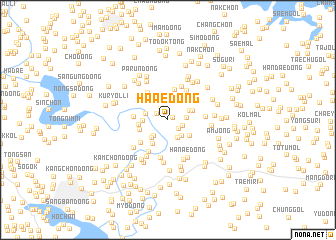 map of Haae-dong