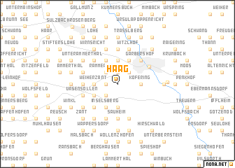 map of Haag