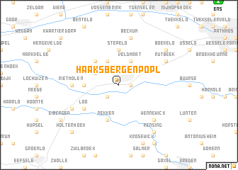 map of Haaksbergenpopl