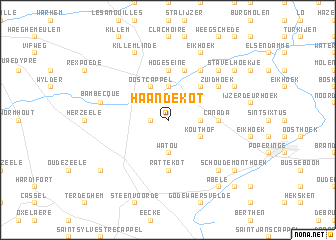 map of Haandekot