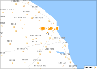 map of Haapsipea