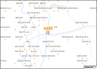 map of Haar