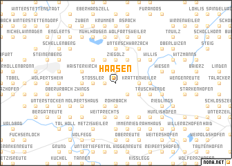 map of Haasen