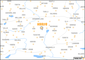 map of Haava