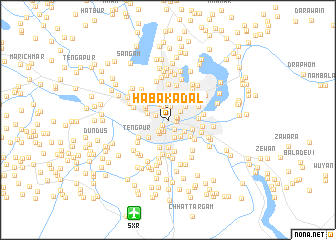 map of Haba Kadal