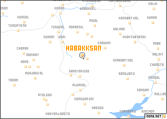 map of Habakksan