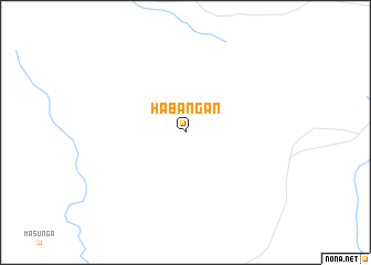 map of Habangan