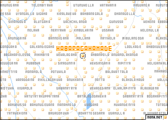 map of Habaragahamade
