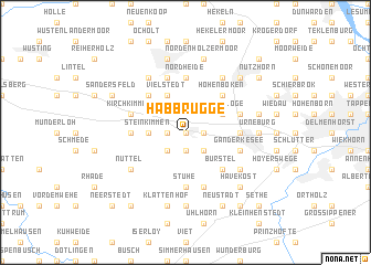 map of Habbrügge