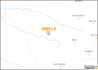 map of Habela