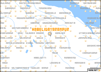 map of Hābeli Dayārāmpur