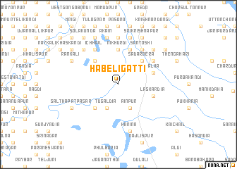 map of Habeli Gatti