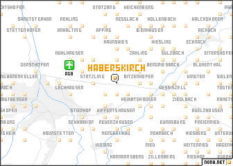 map of Haberskirch