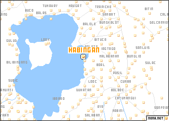 map of Habiñgan