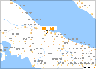 map of Habingan