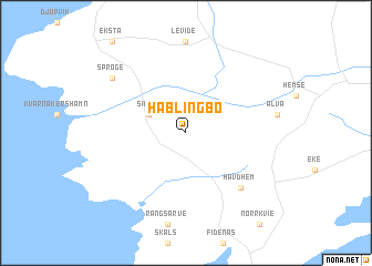 map of Hablingbo