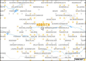 map of Habnith