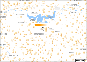 map of Habo-dong
