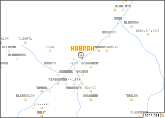 map of Habrah
