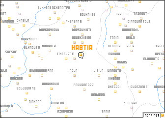 map of Habtia