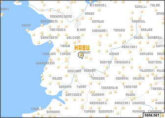 map of Habu