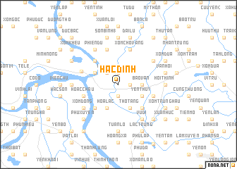 map of Hạc Ðinh