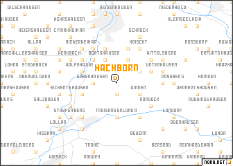 map of Hachborn