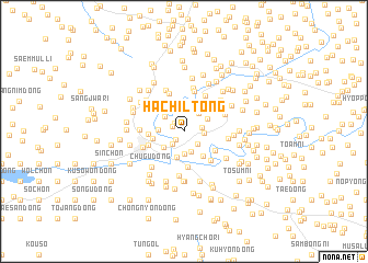 map of Hach\