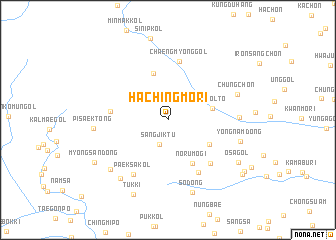 map of Hachingmŏri