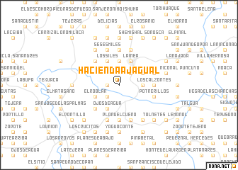 map of Hacienda Ajagual