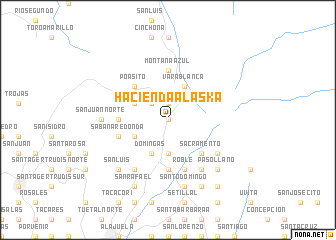 map of Hacienda Alaska