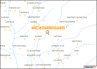 map of Hacienda Ariguaní