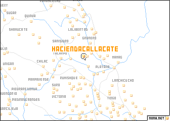 map of Hacienda Callacate