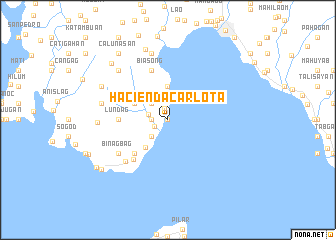 map of Hacienda Carlota